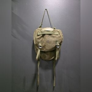 EARLY Vietnam US Army Combat Field Pack Butt-Pack Fanny Pack Rucksack 12x10
